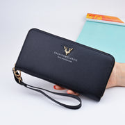New Ladies Wallet Zipper bag ladies handbag wallet large embossed spot