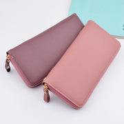 New Ladies Wallet Zipper bag ladies handbag wallet large embossed spot