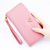 New Ladies Wallet Zipper bag ladies handbag wallet large embossed spot