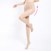 Sexy High Elastic Belly Mask Horse Oil Socks Steel Stockings