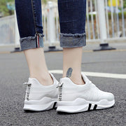 L09 women fall 2021 new soft bottom tie breathable mesh shoes