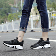 L09 women fall 2021 new soft bottom tie breathable mesh shoes