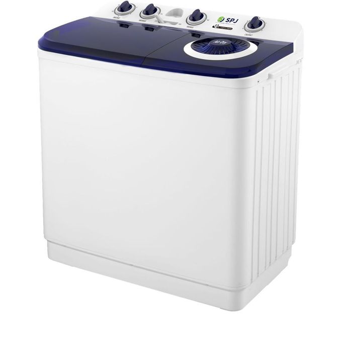 SPJ 15kg Twin Tub Washing Machine - White (5YRs WRTY)