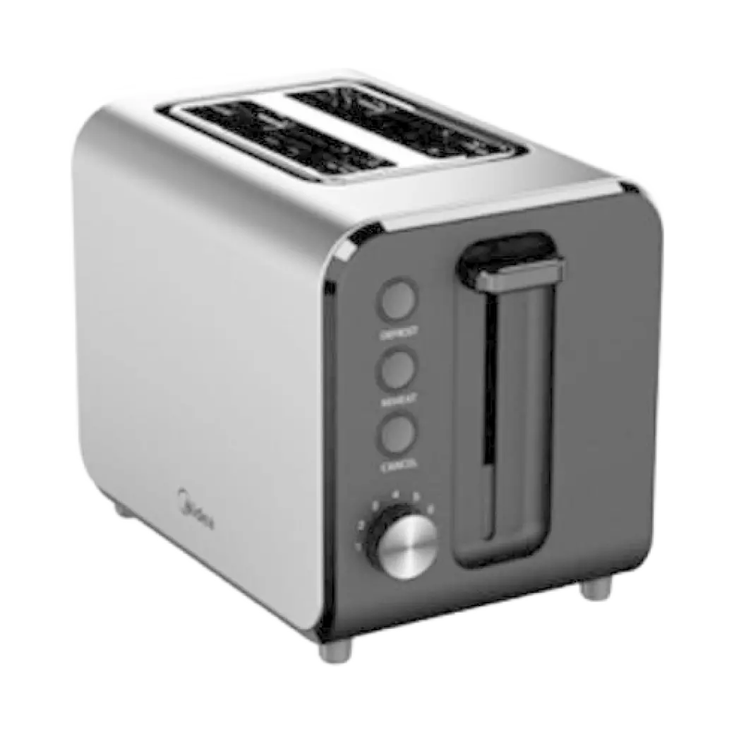 Midea Toaster 2 Slots, 950W With Adjustable Browning Control I MT- RW2L20W