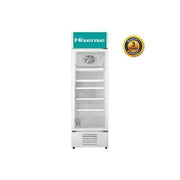 Hisense 300 Liters Net Beverage Cooler Chiller Showcase Freezer- White 3 Years wrnty