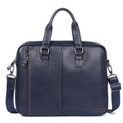 Leather leather handbag for men