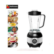 Hoffmans 4 in 1 Multi-function Electric Blender Juicer Fruit Mixer & Food Processor - Silver & Black