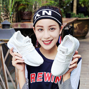 L09 women fall 2021 new soft bottom tie breathable mesh shoes