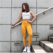 Net red explosion models Yoga pants women high waist hips sports pants fitness casual pants running gymnastics pants