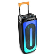 Smartplus 10 Inch High Power Professional Rechargeable Party Speaker 12000 Watts - Black