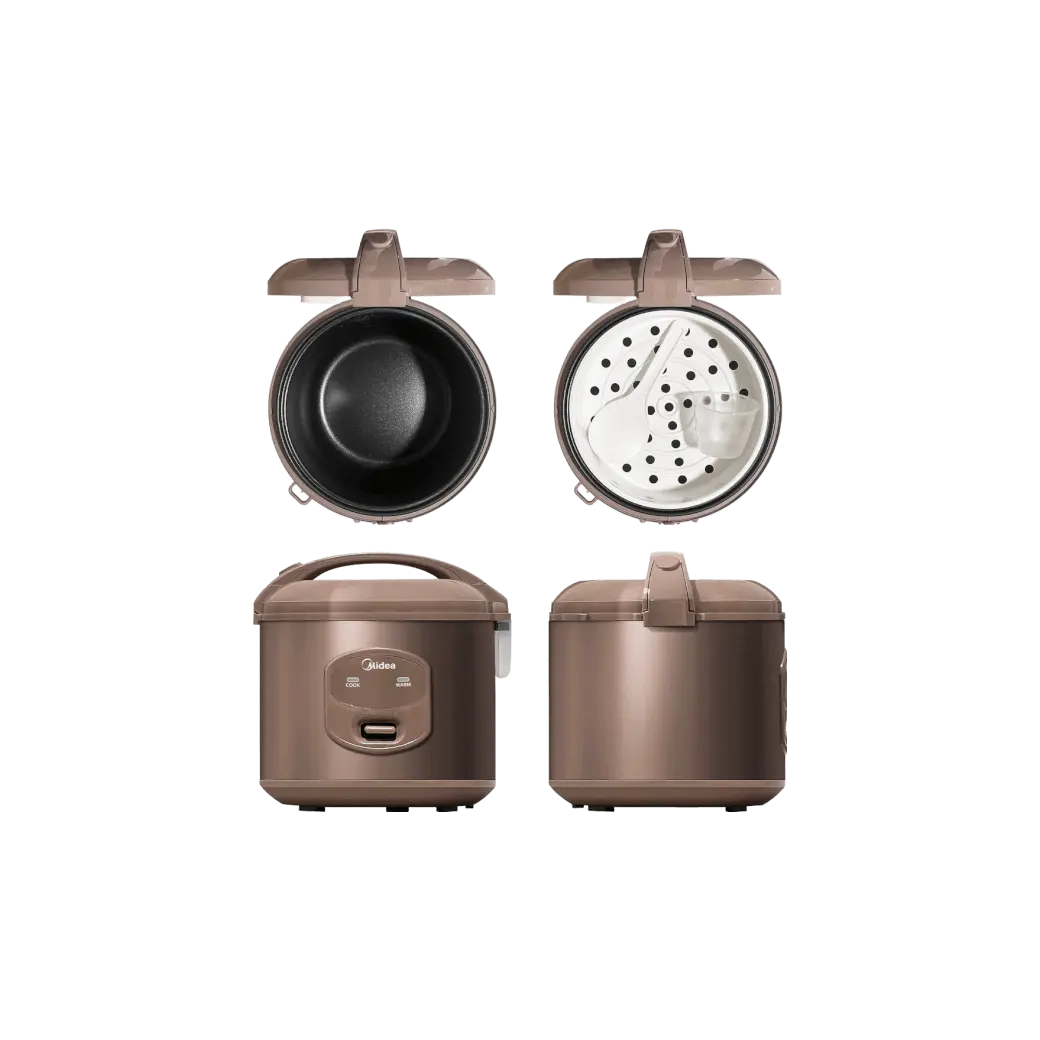 Midea 3L Rice Cooker Brown MB-YJ508J