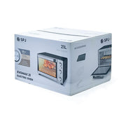 SPJ Evomax 21 Litre Electric Mini Oven - Silver/Black