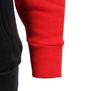 Printed Hooded Couple Sweatshirt