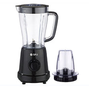 SPJ 2 In 1 1.5L Plastic Jar Blender With Plastic Grinder 500w BDX-BL500W - Black
