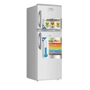 Onida 168L Double Door Refrigerator – Silver