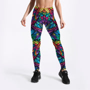Color print leggings