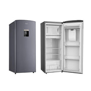 Smartec 230 Liters Single Door Refrigerator With Dispenser Grey - [1 Year Warranty]