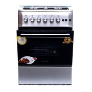 Blueflame 60cm X 60cm S6040GRFP Full Gas Cooker ( Made In Turkey )- Stainless Steel (3YR WRNTY)