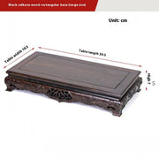 Door Frame Grape Vine Jade Stone Teapot Chopsticks Base