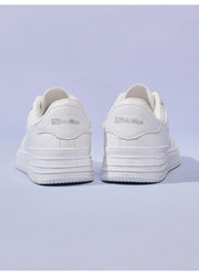 Ancient Style White Crane Board National Style Cute Wild White Shoes