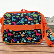 Crossbody Children Cartoon Lunch Bag Oxford Cloth Color Student Thermal Bag