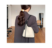 Female Summer New Stitching Shoulder Handbag Fashion All-match Niche High Sense Underarm Bag
