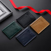 Multi-card Slot RFID Real Cowhide Bank Card Holder ID Holder