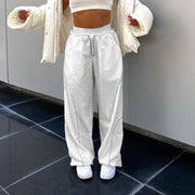 Stylish Vibrant High Waist Elastic Drawstring Lounge Pants