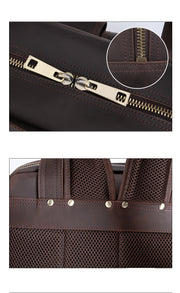 Camera European And American Crazy Horse Leather Shoulder Bag
