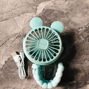 Little Fan Deformation Bracket Handheld Outdoor Fan