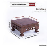 Door Frame Decoration Base Home Carving Solid Wood Crafts Bracket