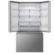 Hisense 820 Litre (RF-82W42WSR) (Net 635L) French Door Refrigerator With Bottom freezer Water Dispenser Sliver