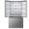 Hisense 820 Litre (RF-82W42WSR) (Net 635L) French Door Refrigerator With Bottom freezer Water Dispenser Sliver