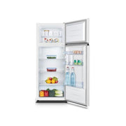 SPJ 270 Litres Double Door Fridge With Dispenser – Silver. – (5 YR WRNTY)