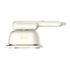 SPJ Portable Steamer For Clothes Steamer Handheld Clothing Steamer Small Iron Dry And Wet Ironing 2 In 1, Fast Heat-Up - Cream