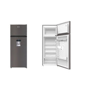 SPJ 270 Litres Double Door Fridge With Dispenser – Silver. – (5 YR WRNTY)