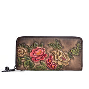 Vintage ladies wallets hand-polished and embossed