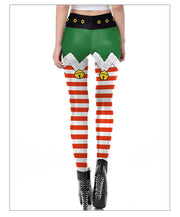 Digital Printed Tight Fitting Sexy Mid Waist Leggings