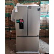 Hisense 820 Litre (RF-82W42WSR) (Net 635L) French Door Refrigerator With Bottom freezer Water Dispenser Sliver