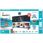 Smartplus 40 Inch Frameless FHD Android 14 Smart Free To Air Tv - Black(1YR WRNTY)