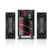 Saachi 2.1 Channel Home Audio System / Sub Woofer / Multimedia Speaker – Black. (1 YR WRNTY)