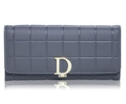 Brand Plaid Coin Purse High Quality Female Long Clutch