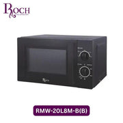 Roch 20L High Tech Mirror Door Microwave Oven - Black (2YRS WRNTY)