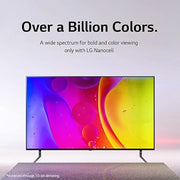 LG 55 Inch 4K UHD Smart  TV - 55NANO75