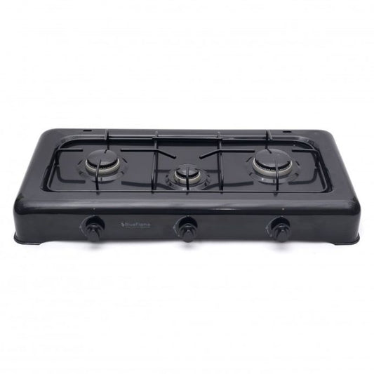 BlueFlame 3 Gas Top Burner Cook Top - Grey
