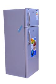 ADH 358L Double Door Refrigerator – Silver