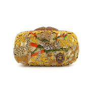 Oil drop diamond clutch