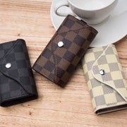 Men's Simple Fashion Lattice Car Key Cover