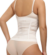 Women's Sports Corset Cutout High Elastic Waistband