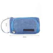 Mesh large capacity pencil case